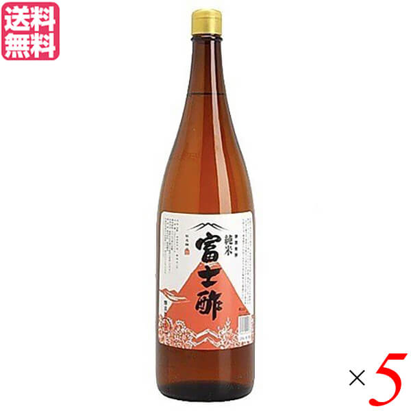 お酢 米酢 純米酢 飯尾醸造 純米 富士酢 1.8L 5本セット