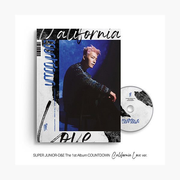 ( 未開封新品) スーパージュニアDE - 正規1集 COUNTDOWN (California Love Ver.) - フォトブック+フォトカード(1種)+フォトプリント(1種)