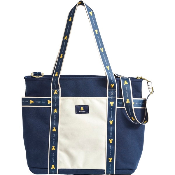 Wilson ウイルソン BEAR JPN COLLECTION TOTE 2025 Navy テニス トートバッグ WR80480020