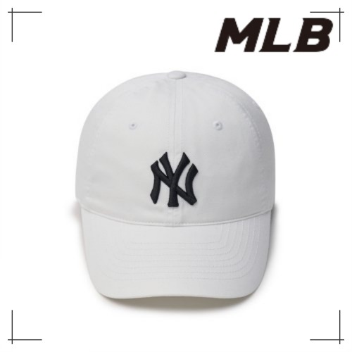 MLB公式正規品 キャップ Ace Unstruck Ball Cap NY (Off White)