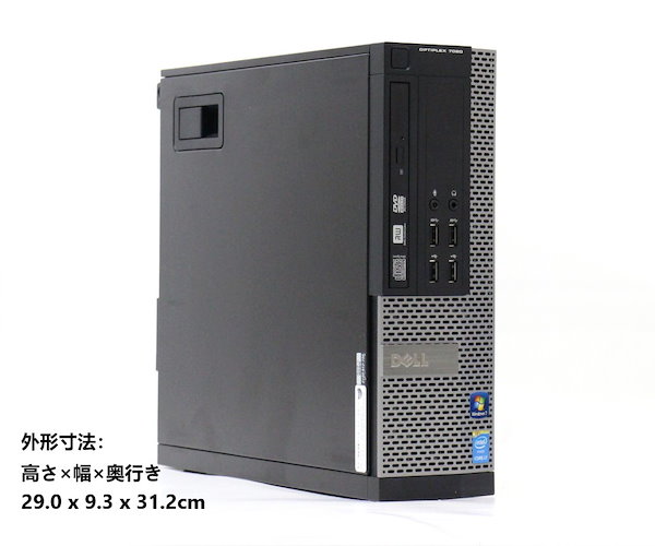 Qoo10] Dell 小型 省スペースPC i5-4590 3