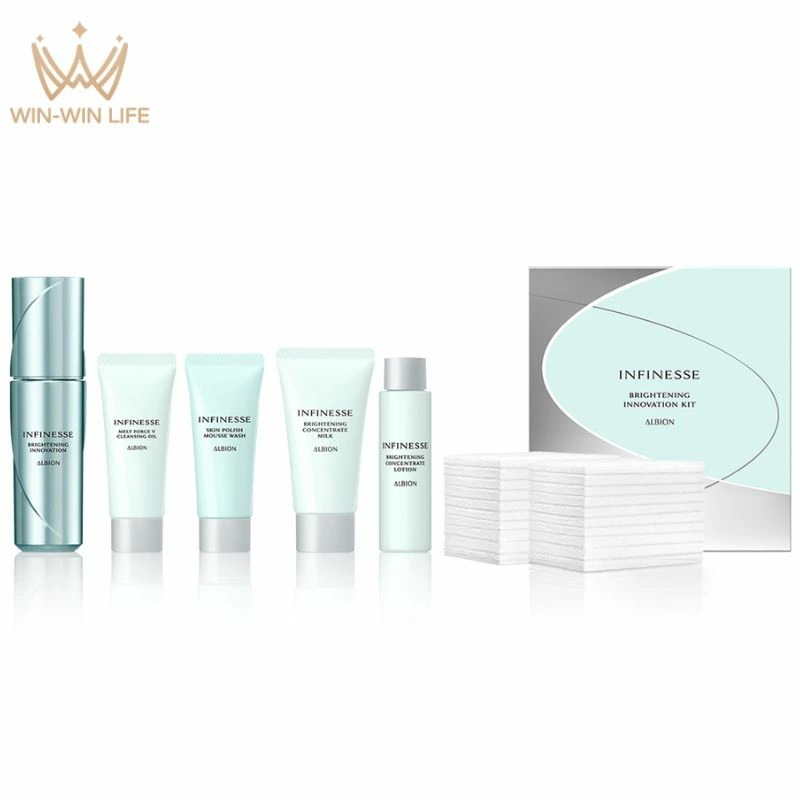 アンフィネス ブライトニング イノベーション キット（美白美容液 40ml & クレンジングオイル 18g & 洗顔料 18g & ミルク 30g & ローション 30ml & コットン 20枚入）