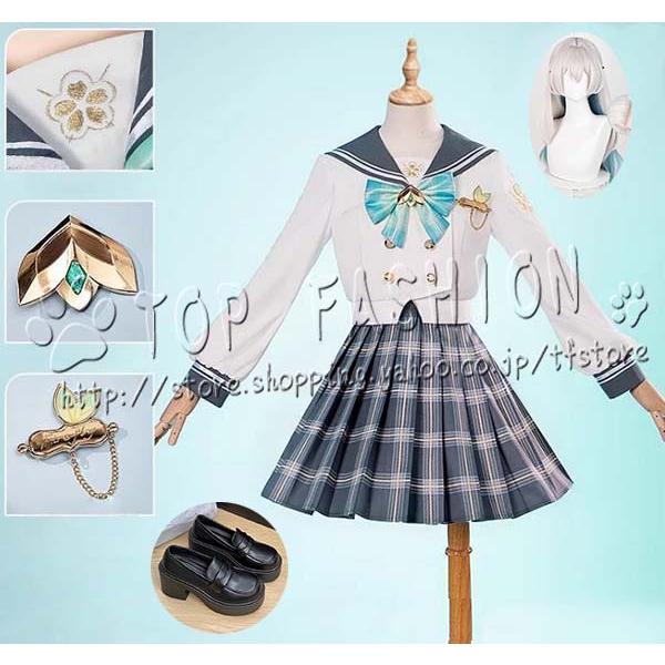 【品質良い 大好評中】崩壊スターレイル　ホタル　春の贈り物 コスプレ衣装 ウィッグ 靴 cosplay コスチューム ハロウィン クリスマス