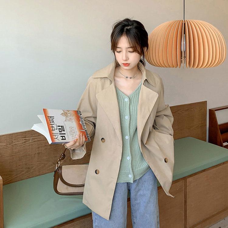 入荷 レディースコート　チェスターコート　女性　スプリングコート　トレンチコート　 春 秋　ジャケット　アウター　通勤