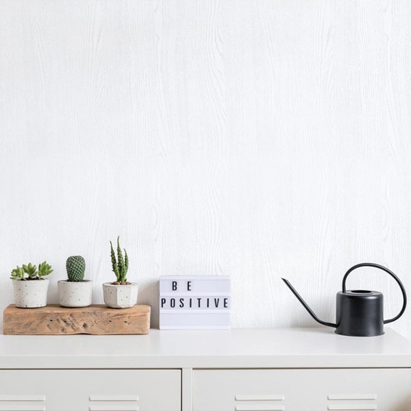 [幅約100cm]2.5m巻 リメイクシート 壁紙 シール 木目調 ホワイト ペイントウッド WL-2701