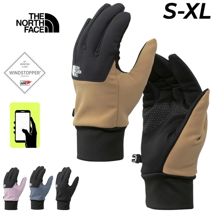 手袋 メンズ レディース スマホ・タッチパネル対応 ウィンドストッパーイーチップグローブ 大人用 防寒 防風 アウトドア ブランド アクセサリー 冬季 登山 寒冷地/NN62519