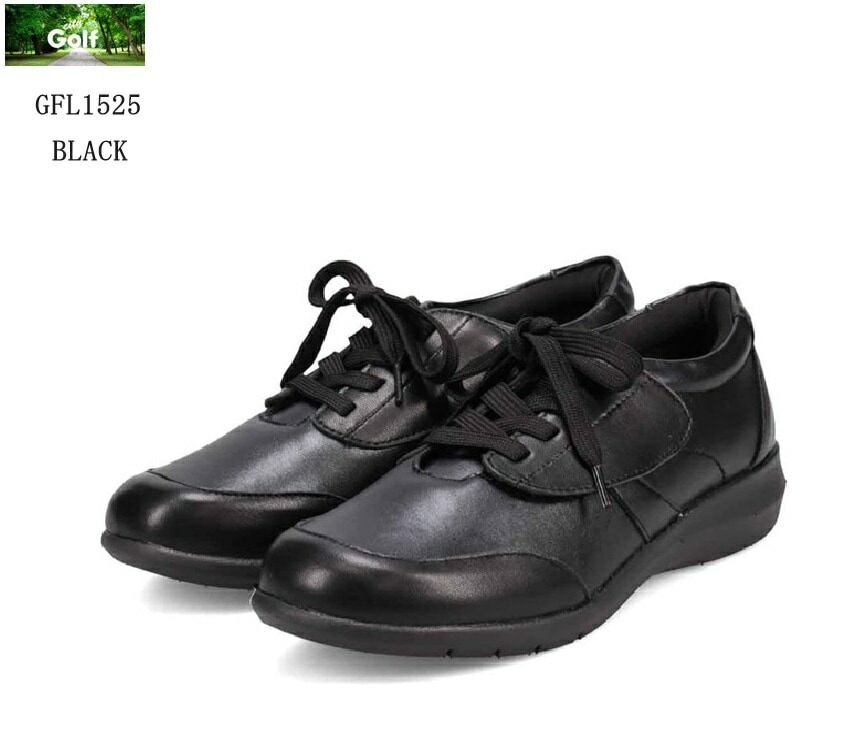 シティ ゴルフ(City Golf)GFL1525 カジュアルウォーキングコンフォートシューズ 紐部分が全開できる面ファスナーが付いておりますので脱ぎ履きしやすい設計 旅行にも最適