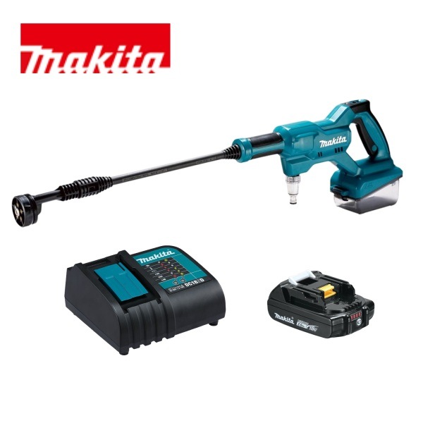 当店だけ！バッテリー充電器も1年保証! マキタ 充電式洗浄機 MHW180DZ 18V コードレス 軽量バッテリー BL1820B　静音充電器 DC18SD フルセット 洗車 高圧洗浄機 ガーデニング