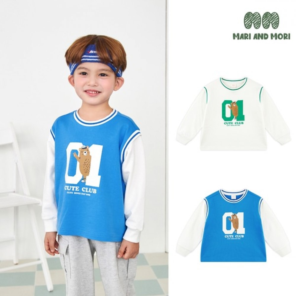 [ウォルトンキッズ] プレーヤーレイヤードTシャツ 4,850円