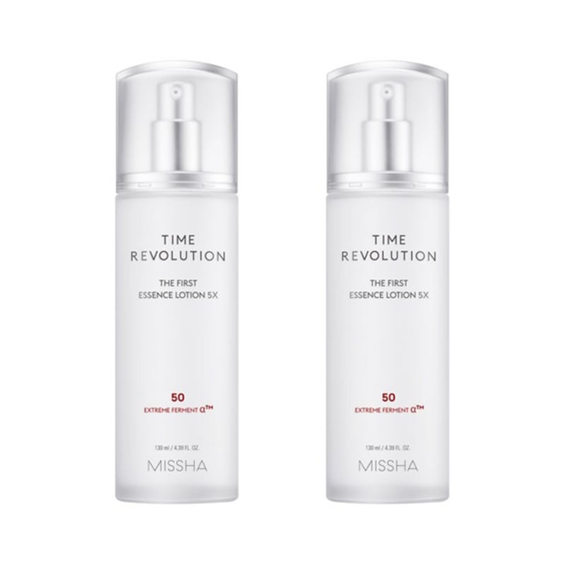[1+1] タイムレボリューション ザ ファースト エッセンス ローション 5X 130ml+130ml / 韓国コスメ