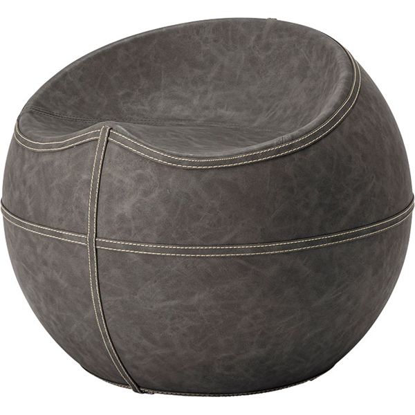 スツール グレー （約W58.5×D59×H48×SH35cm） 完成品