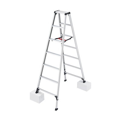 他サイト： 長谷川工業　専用脚立 脚軽(脚部収縮式)　RZS-21A（お届けのみ）の商品画像