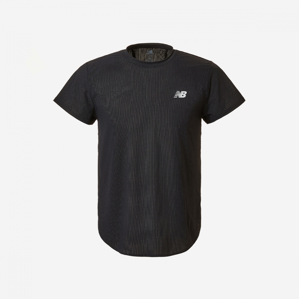 ニューバランスレディースレースデーウルトラライト Tシャツ NBNEF26502-(19) ブラック