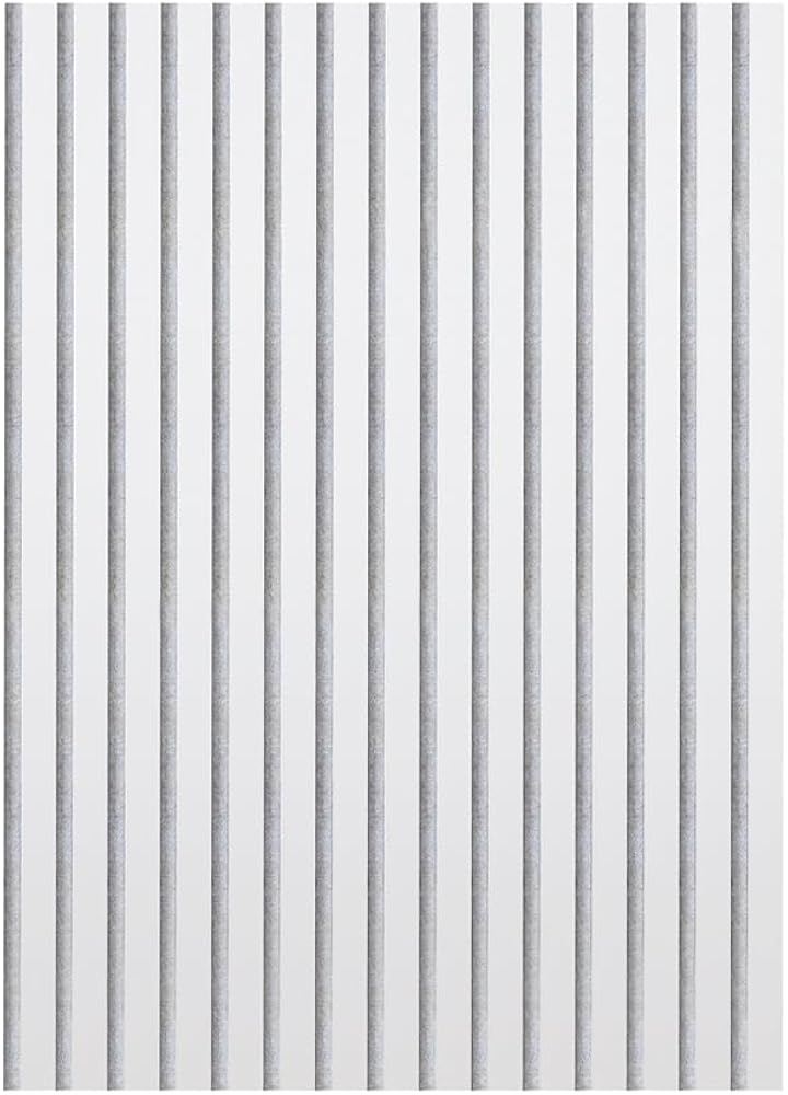 吸音パネル ウッドパネル 吸音材 防音パネル 木製 吸音ボード 遮音シート 吸音シート 防音ボード 騒音対策 木目調 おしゃれ 楽器演奏 装飾性 (ホワイト, 600x800x21mm)