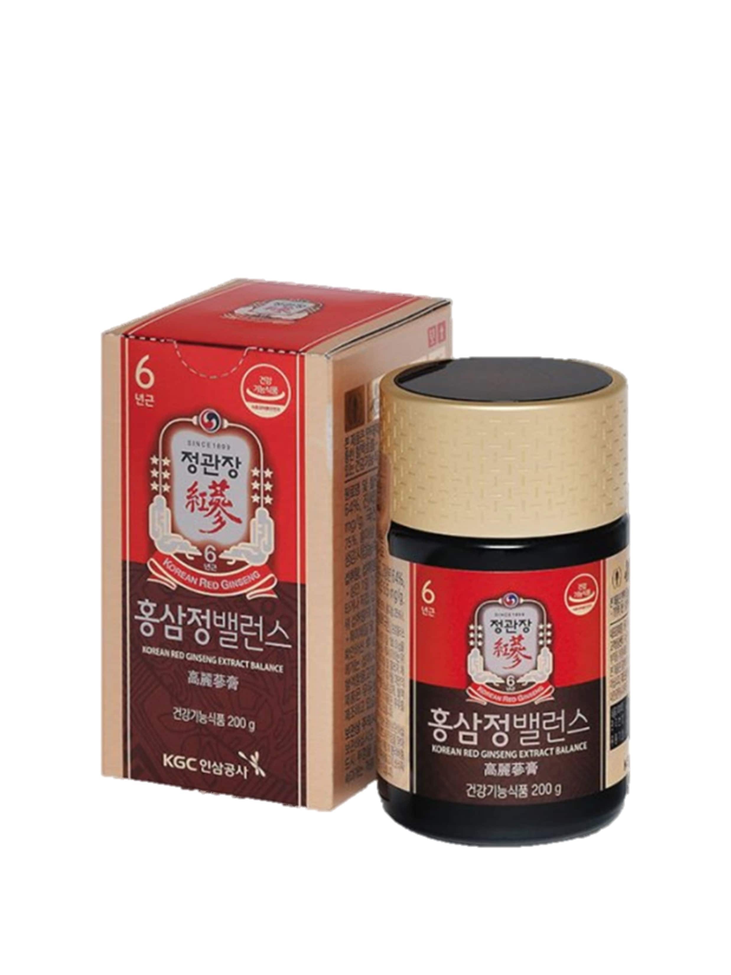 紅参精バランス(200g)高麗人参 紅参 サポニン 6年根 健康 紅参濃縮液 紅参ドリンク プレミアム
