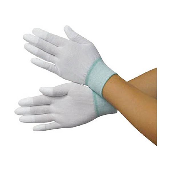 (まとめ) ブラストン PU指先コート ポリエステルニット手袋 L BSC-SM110-L 1パック(10双) (×3セット)