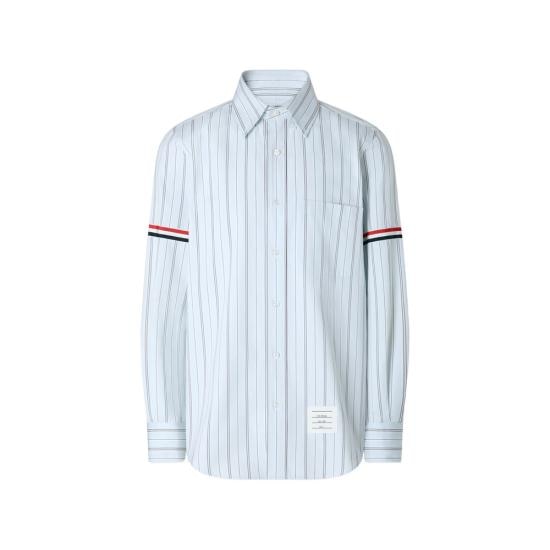 THOM BROWNE Men Shirts MWL301O F1223 035 BLUE