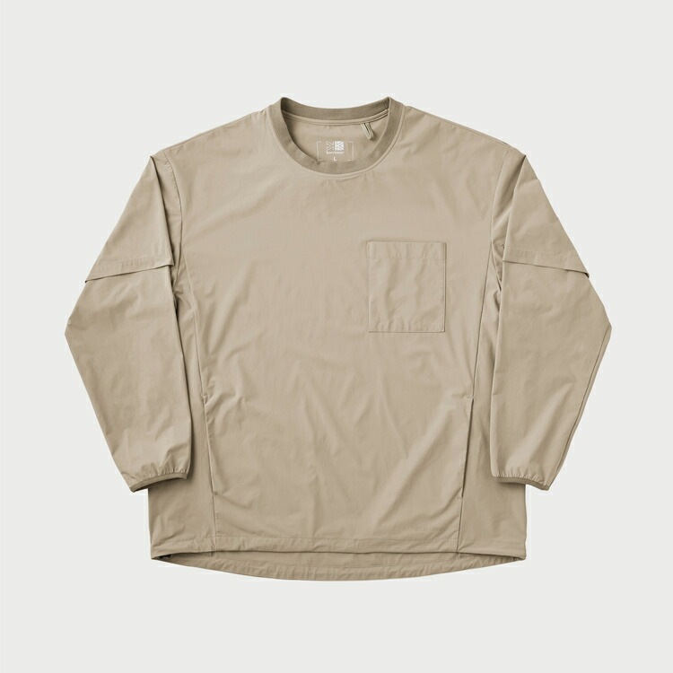 トラベル 2 ウェイ クルー（ユニセックス） L アルミニウム #101395-1030