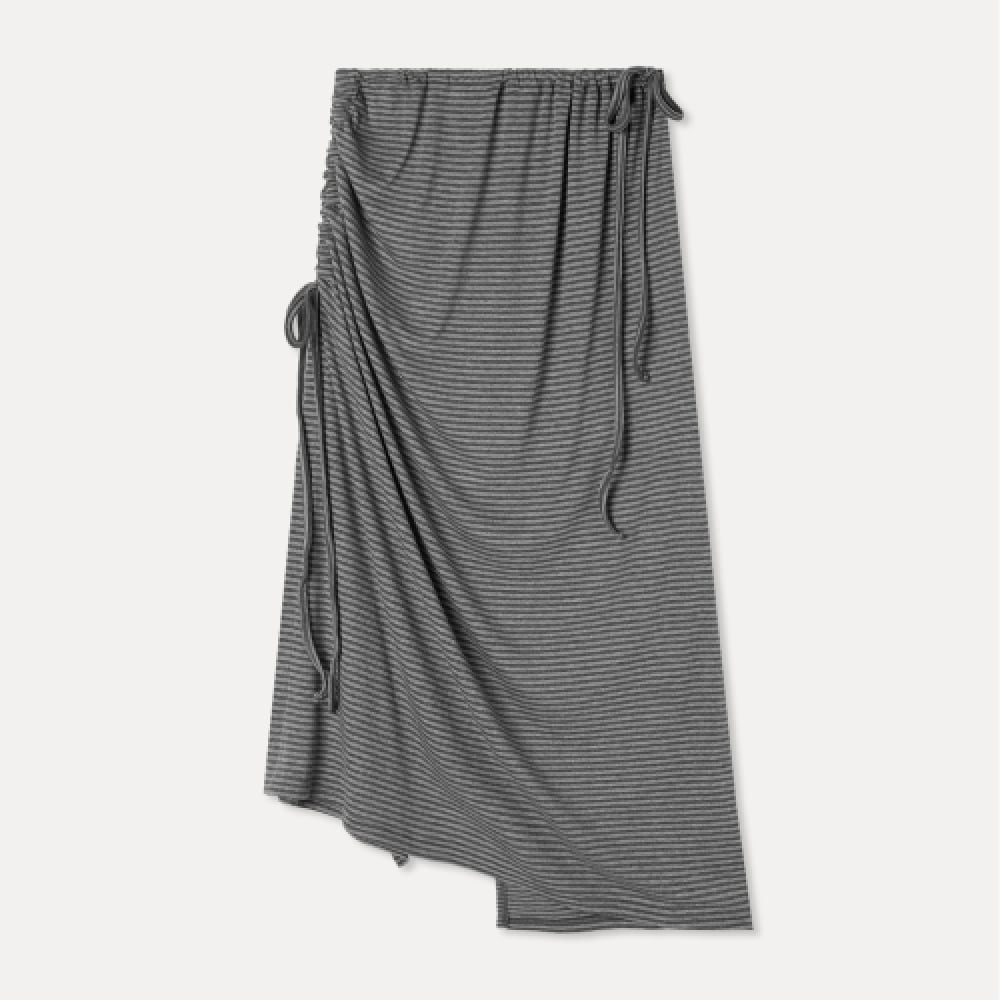 MIXXO サイドシャーリングバンディングスカート_MIWMG70MS