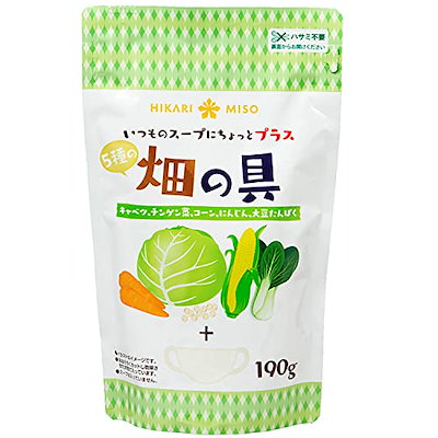 他サイト： ひかり味噌 畑の具 190gの商品画像