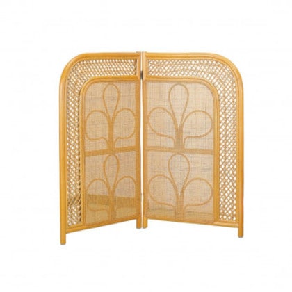 今枝商店 Romantic Rattan 籐スクリーン 2連(2パネル) ロータイプ B201