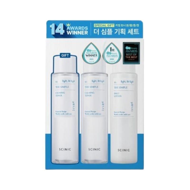 ザシンプル スキンケア2種 企画 (化粧水145ml x2+ローション145ml) 5,256円