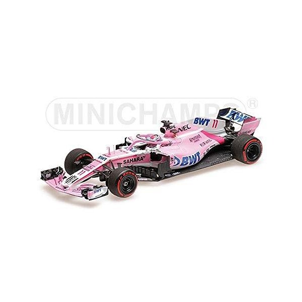 Minichamps 417180411 Collectible Miniature Car - Pink/White/Blue 並行輸入品
