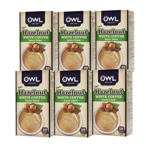 [el335] OWL ミミズク_濃いヘーゼルナッツの香りコーヒー 20gX60個