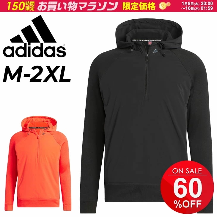 パーカー 裏起毛 メンズ ゴルフウェア 保温 パデッドコンビネーション/HAD89