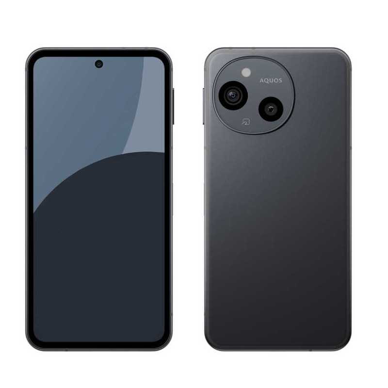 シャープ　SHARP　SIMフリースマートフォン AQUOS sense9 / Snapdragon 7s Gen 2 / 6.1インチ 6GB+128GB ブラック　SHM29AB