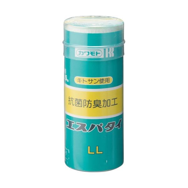 (まとめ)カワモト 抗菌エスパタイ LL 9.0cm×3.5m 1巻(×30セット)