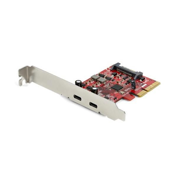 StarTech.com 2ポートUSB Type-C増設PCI Expressカード USB 3.1 Gen 2（10Gbps）準拠PEXUSB312C3 1個 11,390円