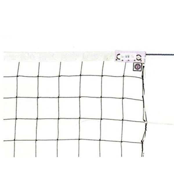 KTネット 周囲ロープ式 6人制バレーネット 日本製 (サイズ：巾100cm×長さ9.5×網目10cm) KT6107 24,720円