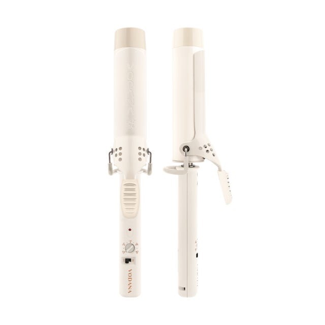 ボーダナグラムウェーブボンゴデギヘアアイロンアイボリームード36型アイボリー