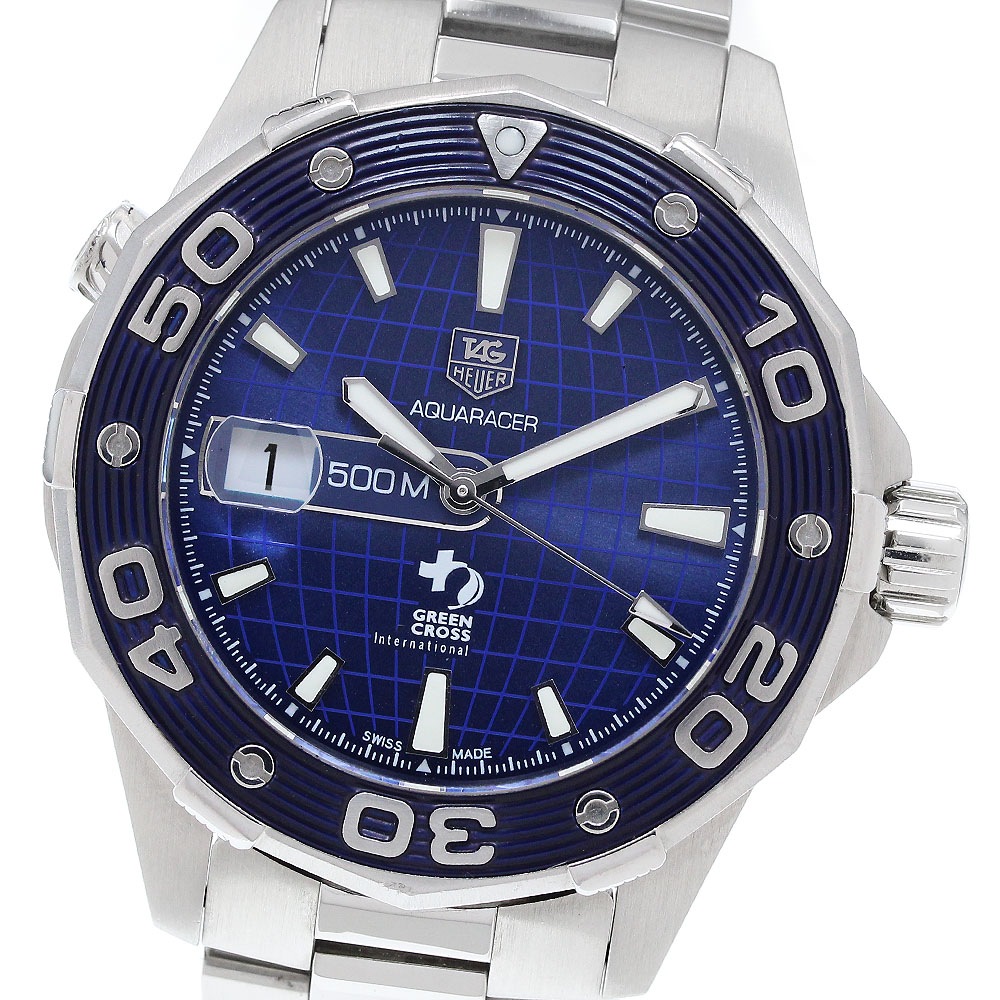 タグホイヤー TAG HEUER WAJ2116 アクアレーサー ディカプリオ 世界1600本限定 自動巻き メンズ 良品 _905940【中古】