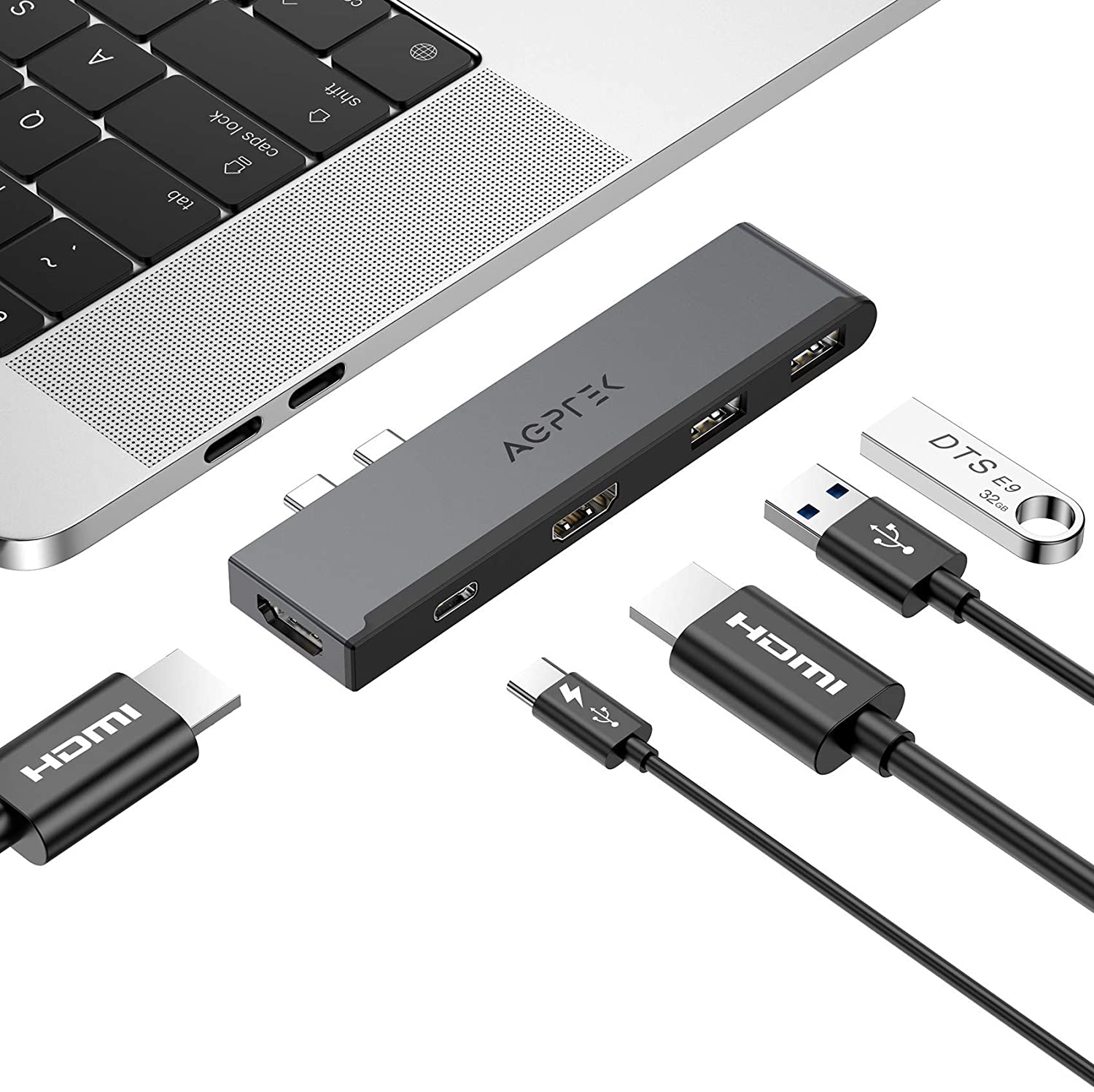 【本日限定価格】 在庫処分セール グレー 日本語取扱説明書付き 在宅勤務 高速データ転送 急速充電