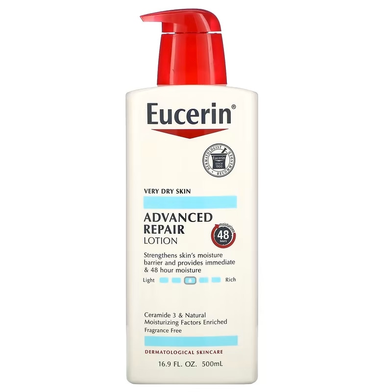 Eucerin　アドバンスリペアローション無香料16.9 fl oz (500 ml)