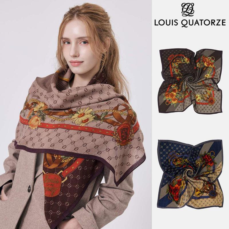 AK Bundang店 Pluse ウールスクエアスカーフ 1BSS178