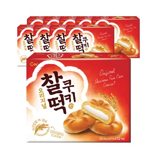 チョンウ食品 オリジナル 餅クッキー 12p 청우식품 오리지널 찰떡쿠키 12p