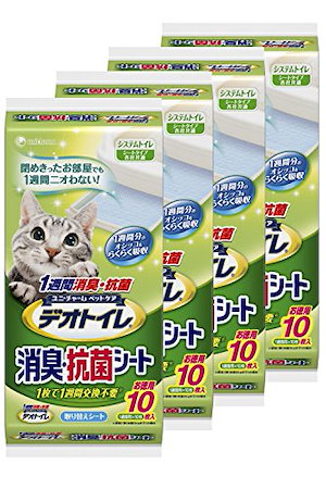 Qoo10] 1週間消臭抗菌デオトイレ取替専用消臭シー