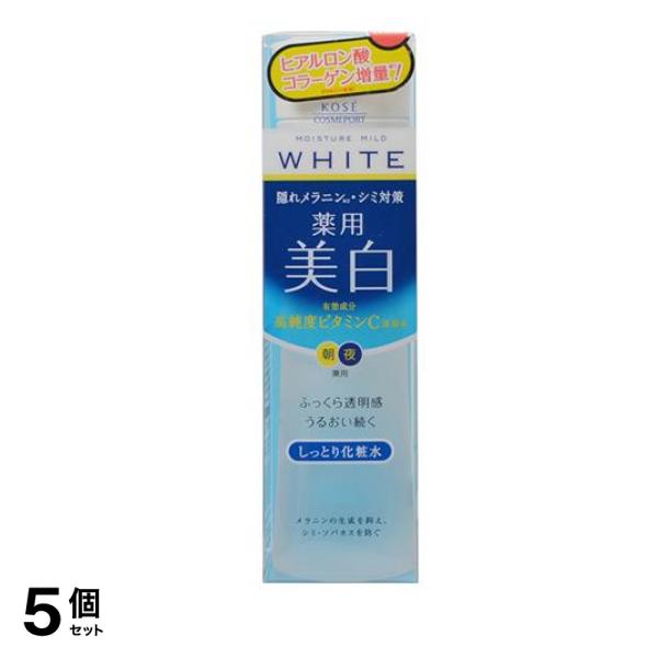 モイスチュアマイルド ホワイト ローションM しっとり 180mL 5個セット