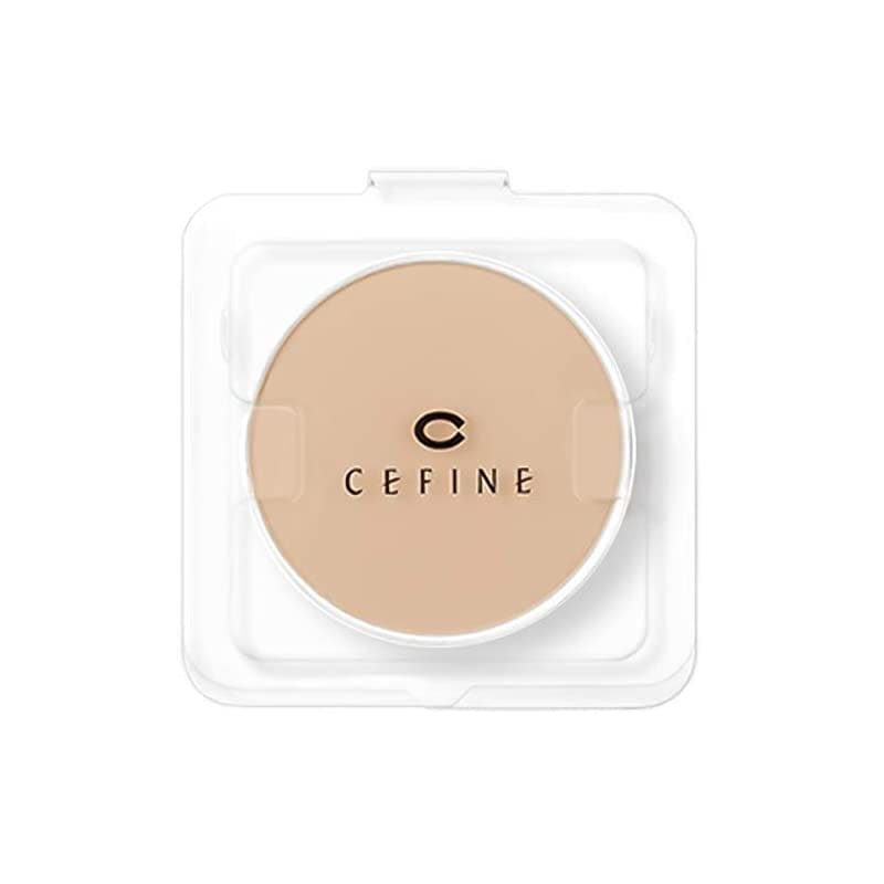 CEFINE セフィーヌ シルクウェットパウダー ファンデーション パウダーファンデーション レフィル カバー力 シルク肌 OC120