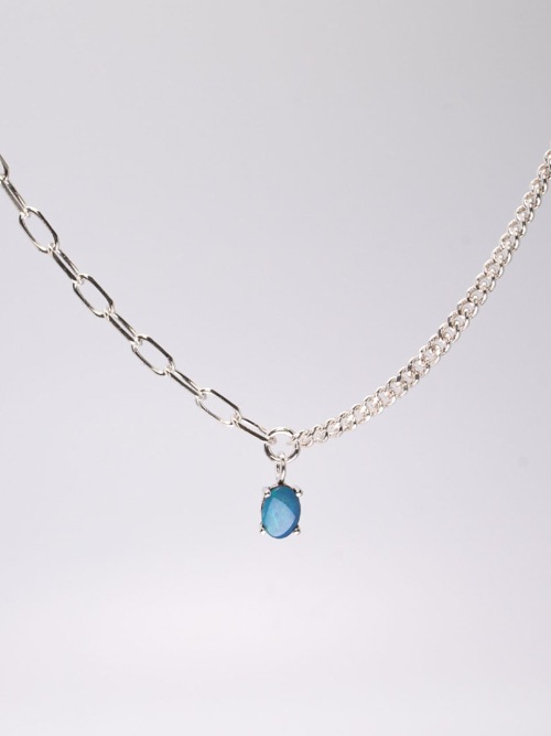 【HARANG】 HR 102N_Blue Onyx Necklace 正規品