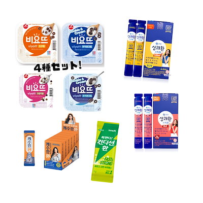 期間限定&数量限定 韓国ヨーグルト ビヨット4個セッ...のサムネイル