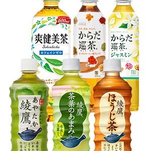 コカコーラ お茶 410ml～600mlPET×24本×2ケースセット ...のサムネイル