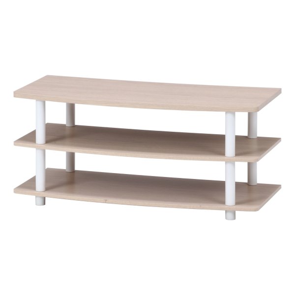 [C/D:97530] [セット数:2pcs] ＴＶラック ９０ ホワイトウォッシュ