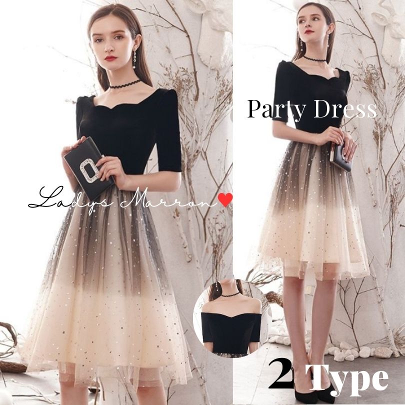 【即納】ピアノ発表会ドレス 大人 衣装 演奏会ドレス 中学生 高校生 ワンピース パーティードレス 韓国 二次会ドレス 同窓会ドレス 結婚式 ワンピース プチプラ 可愛いドレス ミドルドレス ハートカ