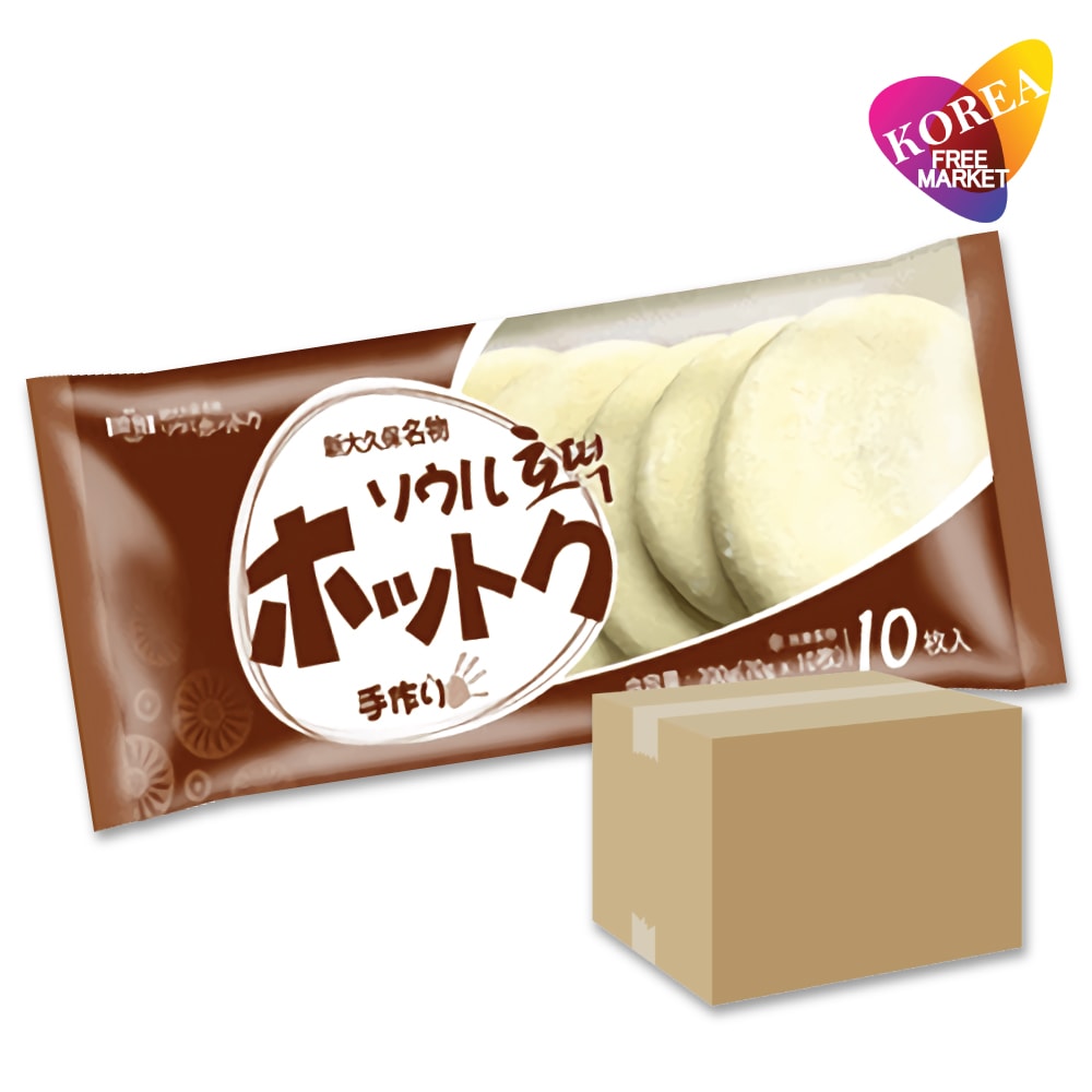 冷凍便 即席 ソウル ホットク 10袋セット10枚入 / 新大久保の名物 ホトク 韓国デザート