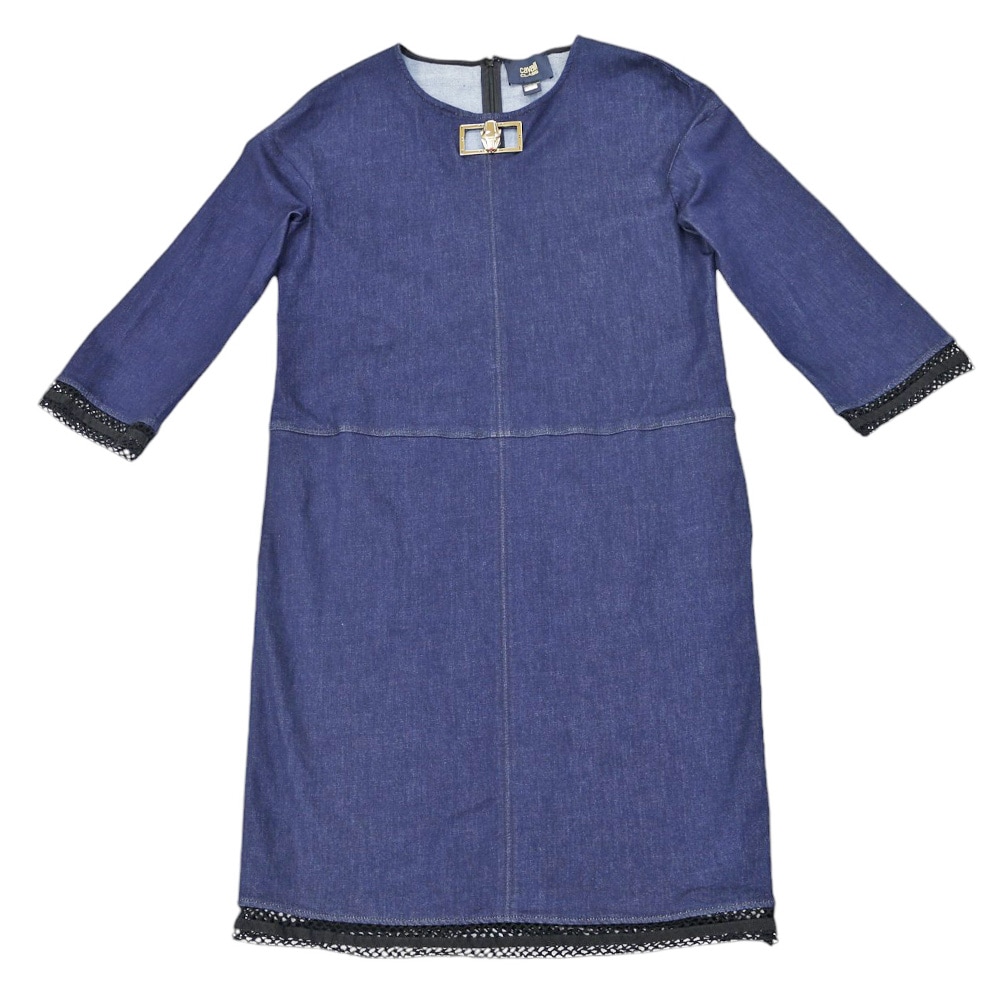 ロベルトカバリ ワンピース コットン Roberto Cavalli 中古