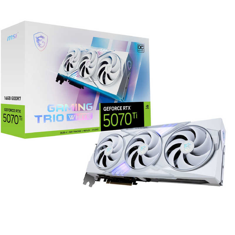 GeForceRTX5070Ti16GGAMINGTRIOOCWHITE